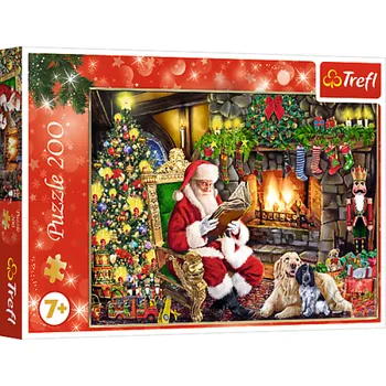 Puzzle Trefl Santa u krbu