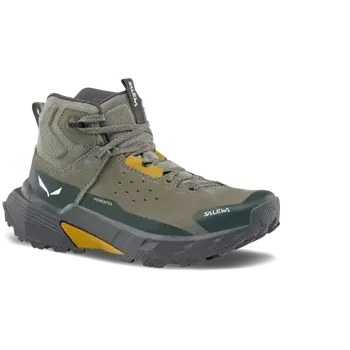 Pánská sportovní obuv Salewa Pedroc 2 Leather MID PTX pánské boty Faded Green/Dark Olive vel. UK 12 / EU 47