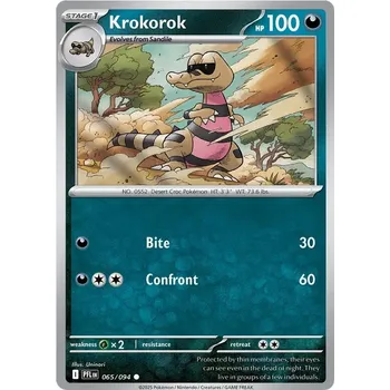 Sběratelská karetní hra Krokorok 065/094 - Phantasmal Flames Typ karty: Non-Holo