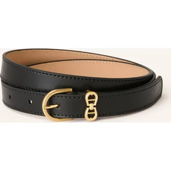 Opasek Aigner Dámský Kožený Opasek, černá, 80