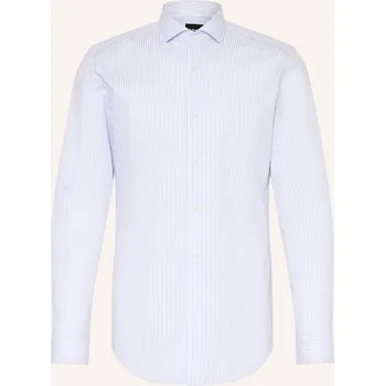 Pánské oblečení Boss Pánská Košile Hank Slim Fit, bílá / tmavě modrá, 43