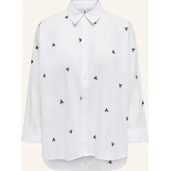 Only Dámská Košilová Halenka, bílá, 34