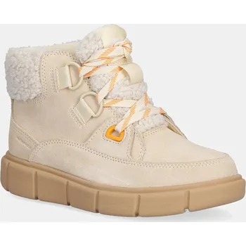 Dámská zimní obuv Semišové boty Sorel SOREL EXPLORER III NW LACE WP 2077961292 béžová 01X, EUR 37