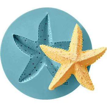 Silikonová formička mořská hvězda 8cm - Cakesicq | Cukrářské potřeby