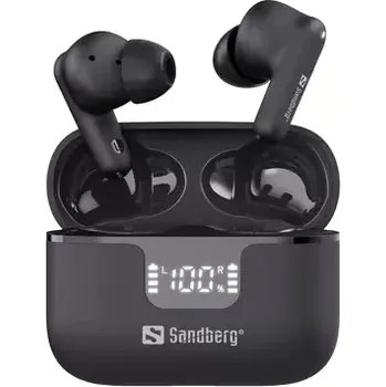 Sluchátka Sandberg Wireless Earbuds ANC+ENC černá