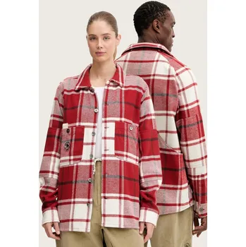 Bavlněná košile Mammut Mammut x Cabourn Direttissima vínová barva, regular, s klasickým límcem, 1015.01730 29A, vel. M