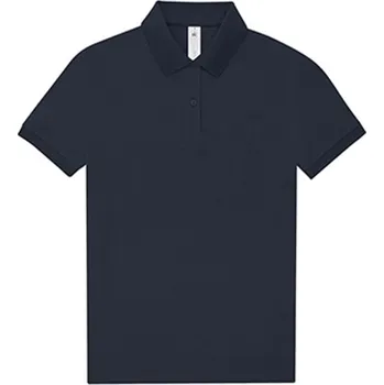 Dámské tričko B&amp;C Dámské polo triko PW463 Navy 3XL
