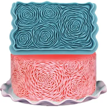 Silikonová formička na povrchy růže 18x11,5cm - Cakesicq | Cukrářské potřeby