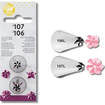 Wilton Sada trezírovacích špiček na kytičky č. 107 a 106 /418-613