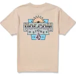 TRIKO VOLCOM Bb Sure Thing S/S KIDS - béžová - XL + při osobním odběru 759 Kč