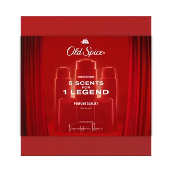Kosmetická sada Old Spice Dárková sada pro muže Discovery Box (sprchový gel 250ml2x deo spray 150ml2x deo stick 50ml)