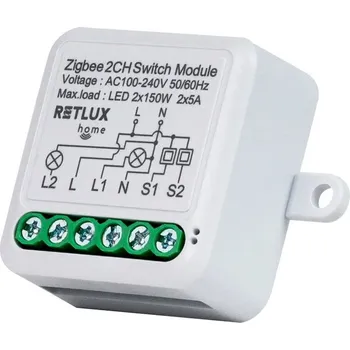 Centrální jednotka pro chytrou domácnost Retlux RSH 306 chytrý spínač Bílá