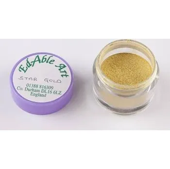 Potravinářské barvivo Prachová barva Star Gold - Edable Art