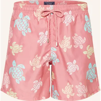 Pánské plavky Vilebrequin Pánské Plavky Moorea, růžová / tmavě žlutá /...