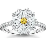 Thomas Sabo TR2493-051-4-54 Cocktailring Blume mit Steinen silber Damen