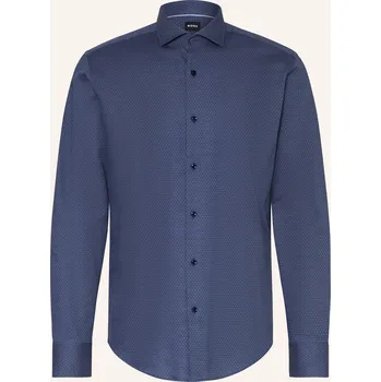 Pánská móda Boss Pánská Košile Joe Regular Fit, tmavě modrá, 40