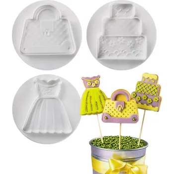 Vytlačovač-vykrajovátko plast (lady) prům.7,2, 8, 8,7cm