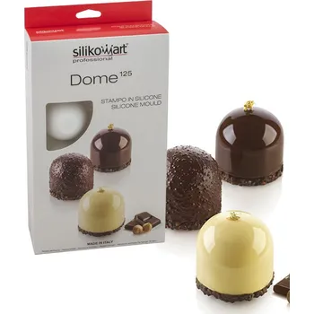 Forma silikonová design (8ks kupole) 8x125ml