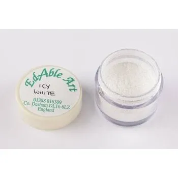 Potravinářské barvivo Prachová barva Icy white - Edable Art