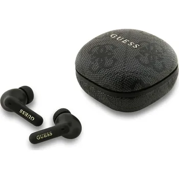 Sluchátka Guess bezdrátová sluchátka 4G Classic Metal Logo černá