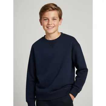 Chlapecká mikina Sinsay - Mikina s kulatým výstřihem - námořnická modrá - 012GA-59X - 012GA-59X-158