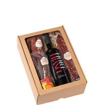 Víno Set Hort Selection Cabernet Sauvignon 2018 v Balíčku býkárna + Dárkové Balení