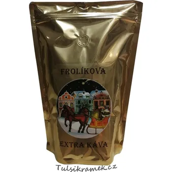 Káva Petr Frolík FROLÍKOVÁ EXTRA KÁVA VÁNOČNÍ ZRNKOVÁ 500g
