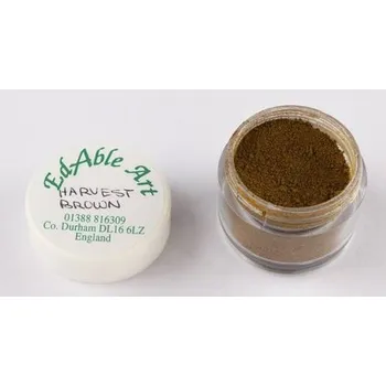 Potravinářské barvivo Prachová barva Harvest Brown - Edable Art