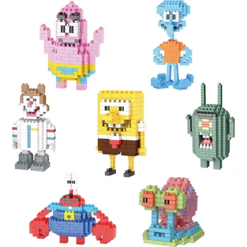 ostatní stavebnice Wise Hawk Spongebob velký set stavebnic