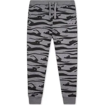 Dětské zateplené tepláky WOLF T2377 sv.šedé vel.104