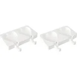 Silikonová forma na nanuky – 2 kusy srdce - Silikomart | Cukrářské potřeby