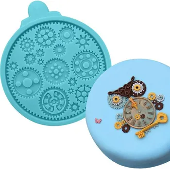 Silikonová formička - ozubená kolečka 10,5cm - Cakesicq | Cukrářské potřeby