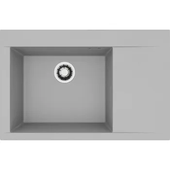 Granitový dřez Granitový dřez Alveus PURE-G 70 Šedá Levý