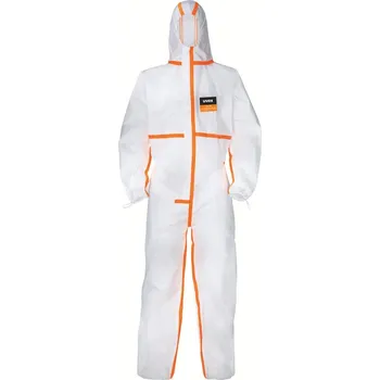Jednorázový oděv uvex 4B - Jednorázový overal proti chemikáliím typu 4/5/6 Velikost: 3XL