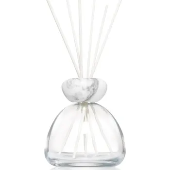Osvěžovač vzduchu Millefiori Air Design Marble Glass Clear aroma difuzér bez náplně White Cap 1 ks