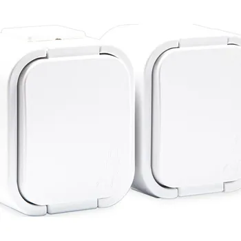 Stavebniny Instalační dvojzásuvka NT-6B2 B IP54 bílá