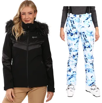 Dámský lyžařský komplet Lin BLK 42 + Torien WHT 40