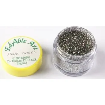 Jedlá dekorace na dort Třpyt dekorační disco Tinsel - Edable Art
