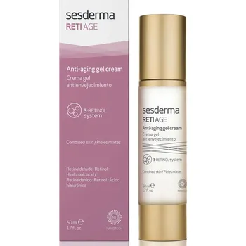 Pleťový krém Sesderma Reti Age Anti-aging Gel Cream - Hydratační gelový krém pro smíšenou pleť 50 ml