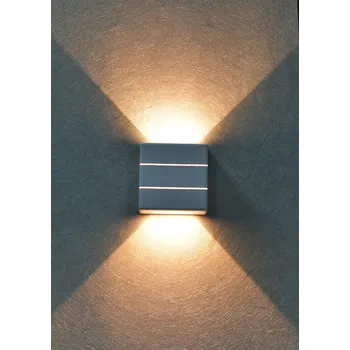 Venkovní LED Immax LUXLINE,nástěnné osvětlení,BÍLÉ, 6W,3000K,240V,IP54