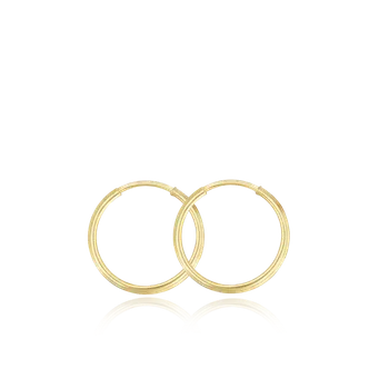 Náušnice MINET Zlaté náušnice Au 585/1000