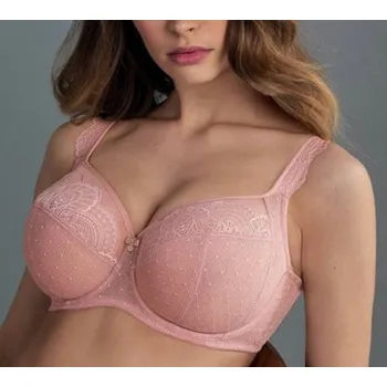 Podprsenka Dámská podprsenka s kosticí Selma 5634 Rosewood - Anita pudrovo-růžová 85E