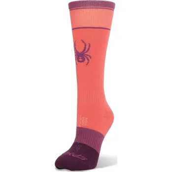 Pánské termo ponožky Spyder W Womens Pro Liner Socks - coral haze