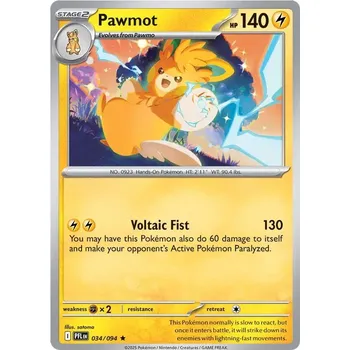 Sběratelská karetní hra Pawmot 034/094 - Phantasmal Flames Typ karty: Holo