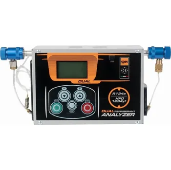 Multimetr Přenosný analyzátor chladiva R1234yf a R134a Spin s integrovanou tiskárnou, Invento INVHA003