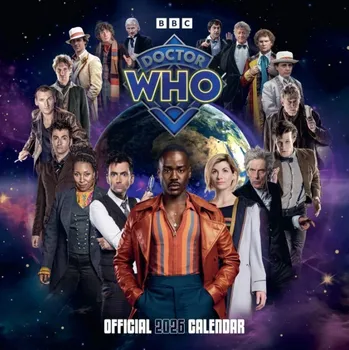 Kalendář Oficiální nástěnný kalendář BBC 2026: Doctor Who Classic (SQ 30,5 x 30,5|61 cm)
