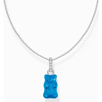 Řetízek Thomas Sabo KE2209-052-1-L45V Silver chain with blue Goldbears pendant