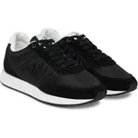 Sneakersy Calvin Klein Retro Runner Lace Up Nylon Mg YW0YW01990 Černá 40