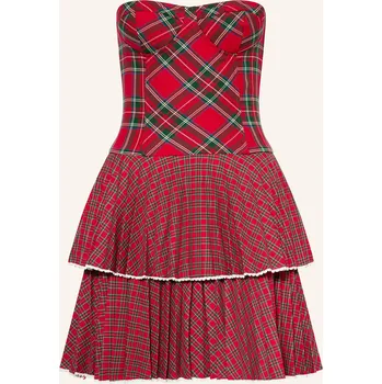 Dámské šaty Tommy Jeans Dámské Šaty S Odhalenými Rameny, xlf ornamental...