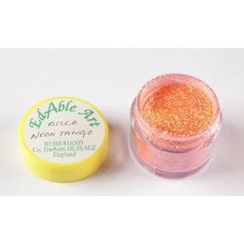 Jedlá dekorace na dort Třpyt dekorační disco Neon Tango - Edable Art